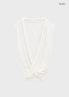 Tisu Draping Wrap Sleeveless