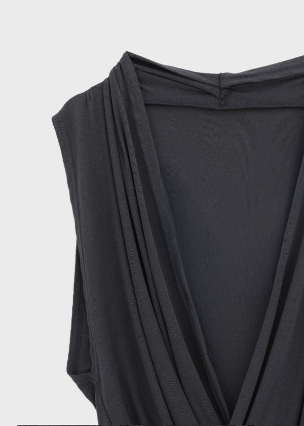 Tisu Draping Wrap Sleeveless