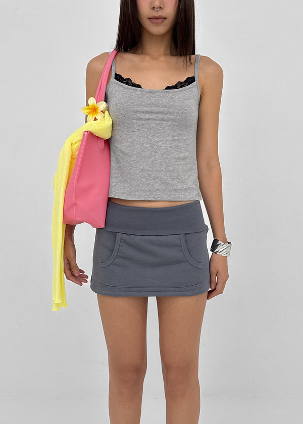 Kunak Folding Pocket Skirt Pants