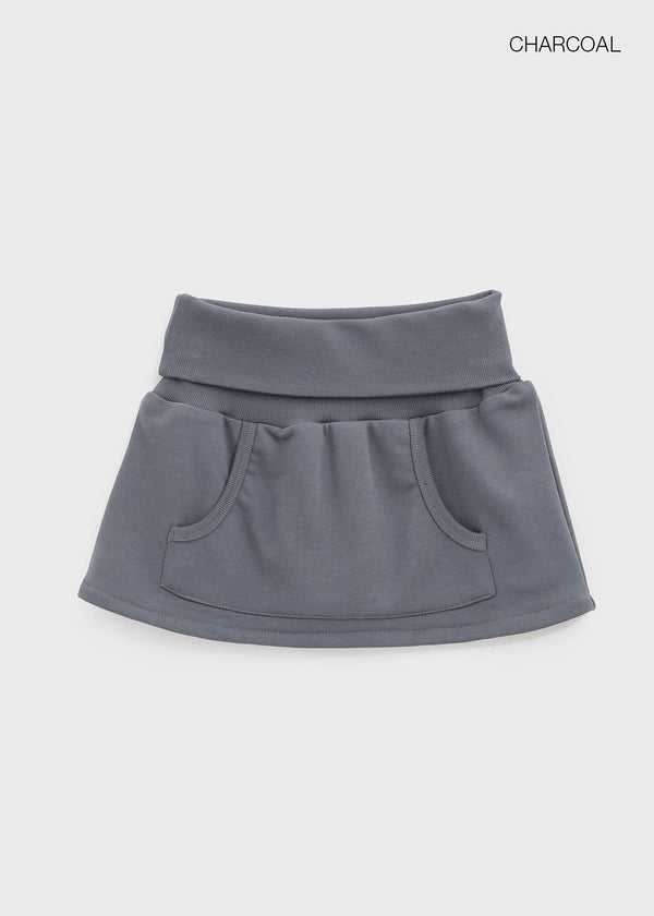 Kunak Folding Pocket Skirt Pants