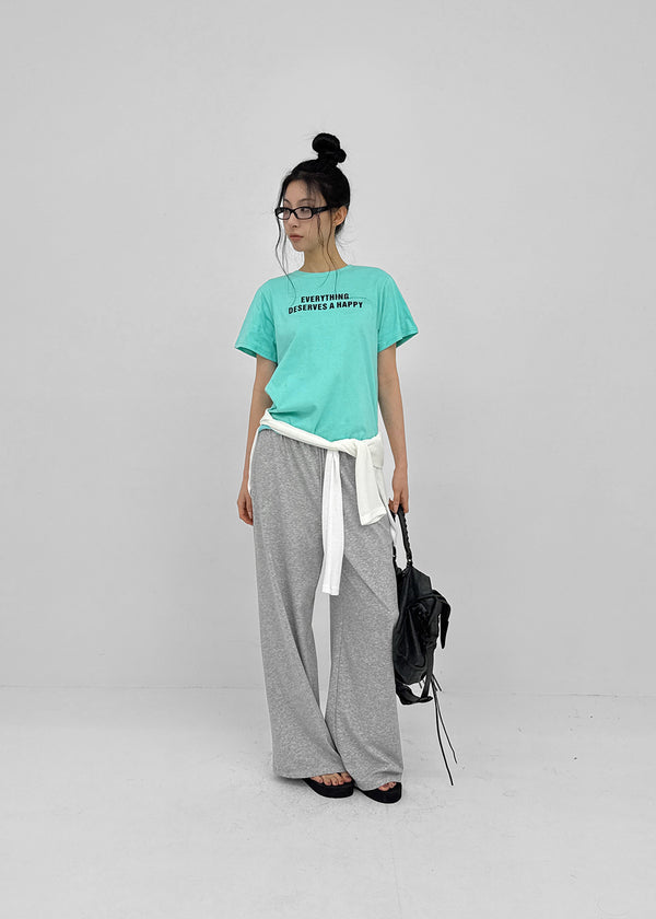 Phoebets Lettering Short Sleeve T-shirt