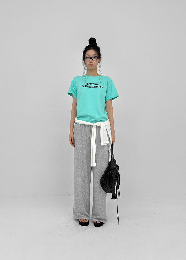 Phoebets Lettering Short Sleeve T-shirt