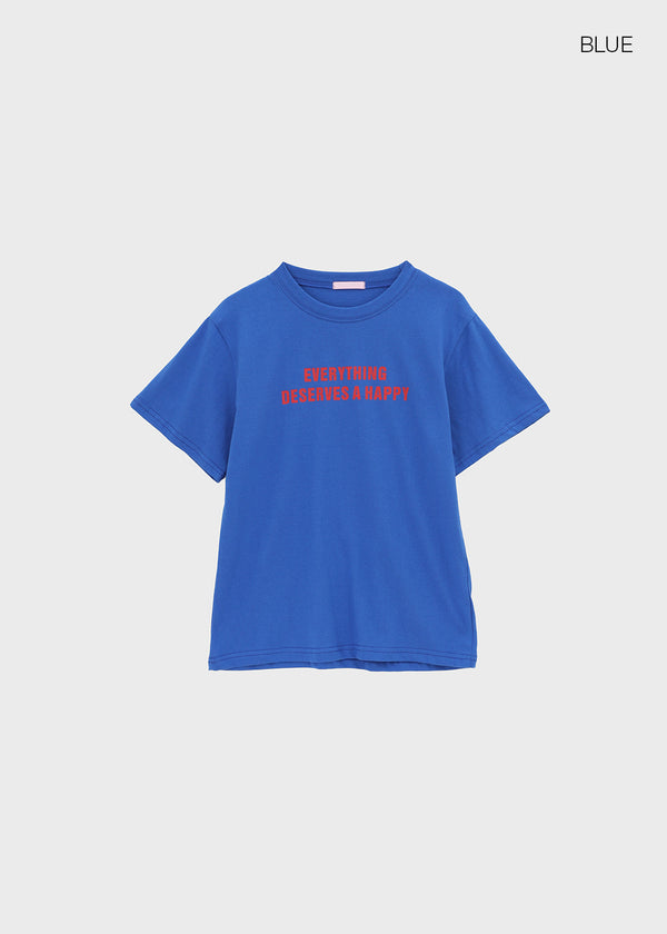 Phoebets Lettering Short Sleeve T-shirt