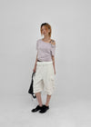 Poet Folding Cargo Bermuda Shorts