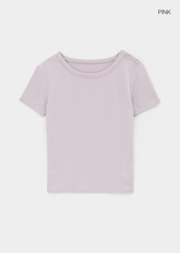 Bechiron Button Short-sleeve Tee