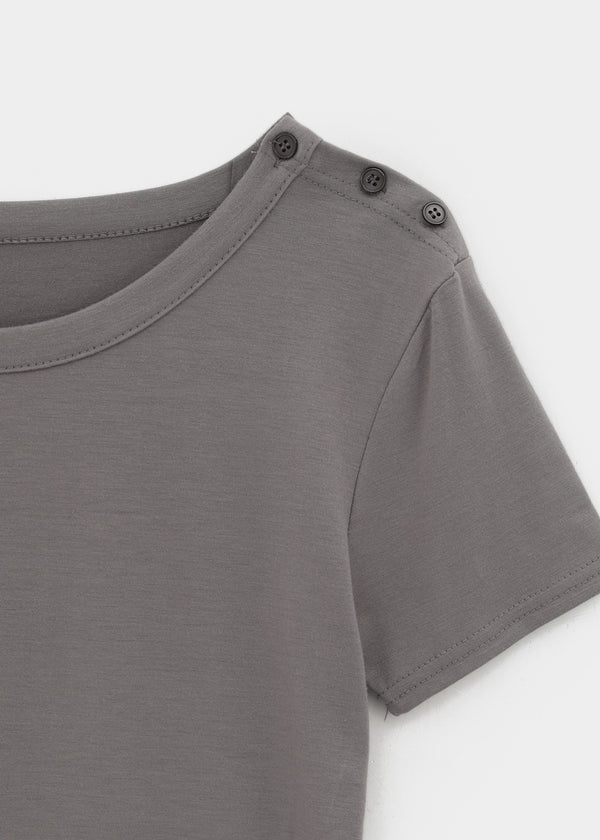 Bechiron Button Short-sleeve Tee