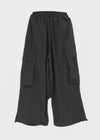 (UNISEX) Char Nylon Cargo String Pants