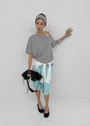 Sovereign Asymmetrical Off-shoulder Short Sleeve Tee