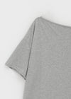 Sovereign Asymmetrical Off-shoulder Short Sleeve Tee