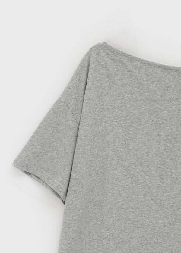 Sovereign Asymmetrical Off-shoulder Short Sleeve Tee