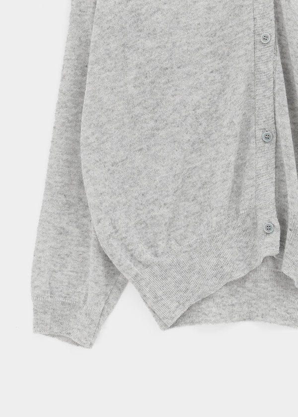 Krat Oversized Linen Cardigan