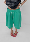 (UNISEX) Webs Bermuda Elastic Pants
