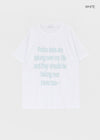Ducks Dot Lettering Short Sleeve T-shirt