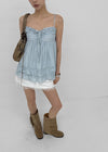 Melt Tassel Suede Mid-calf Boots