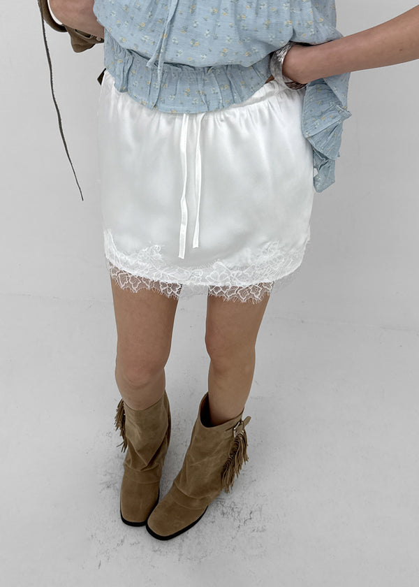 Melt Tassel Suede Mid-calf Boots