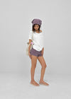 Kyoba Set - Elastic Shorts, Hair Scarf