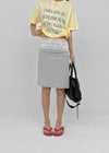 Bones Lace Midi Skirt