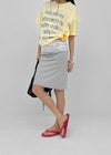 Bones Lace Midi Skirt