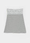 Bones Lace Midi Skirt