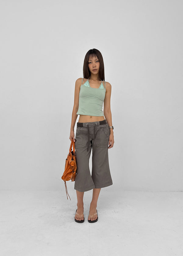 Robf Lace Layered Sleeveless