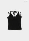 Robf Lace Layered Sleeveless