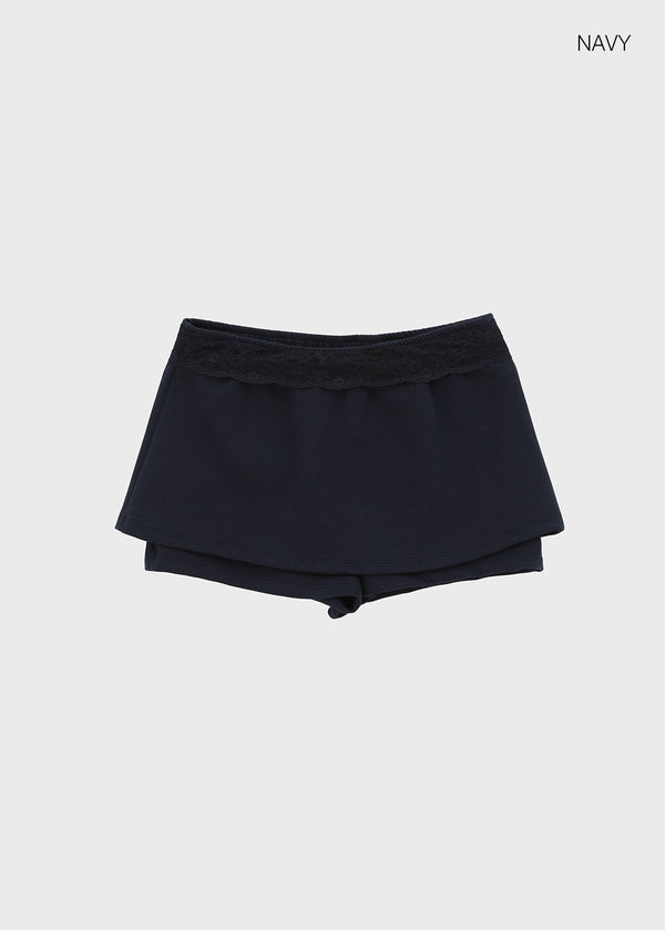 Pchel Lace Mini Skirt Pants
