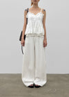 Killing Button Sleeveless Blouse