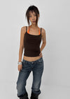 Robpa Halter Layered Sleeveless (Built-in Cap)
