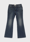 Flon Low-waist Bootcut Denim Pants