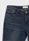 Flon Low-waist Bootcut Denim Pants