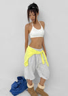 K-dump Set - Summer Long Sleeve T-shirt, Bra Top
