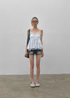 Killing Button Sleeveless Blouse