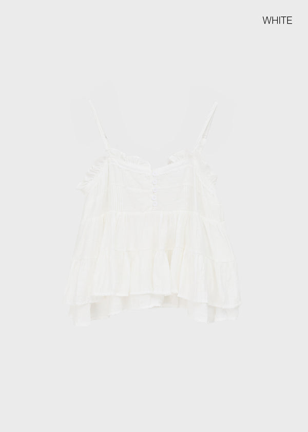 Killing Button Sleeveless Blouse