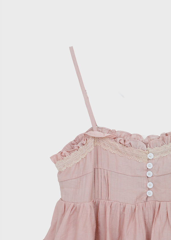 Killing Button Sleeveless Blouse
