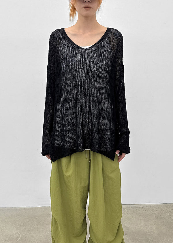 Sabian V-neck Summer Knit