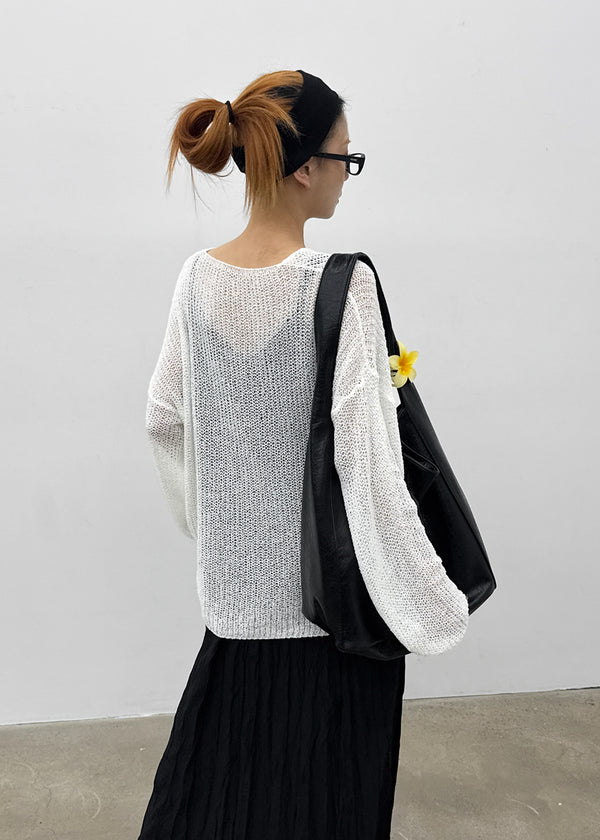Sabian V-neck Summer Knit