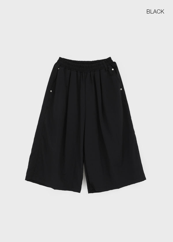 Kanyak Rivet Nylon Bermuda Shorts