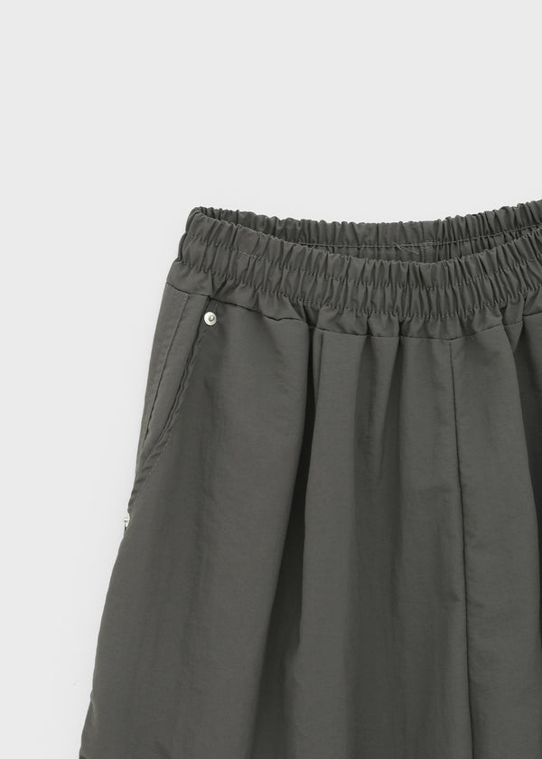 Kanyak Rivet Nylon Bermuda Shorts
