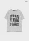 (UNISEX) Patam Lettering Short Sleeve T-shirt