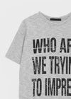 (UNISEX) Patam Lettering Short Sleeve T-shirt