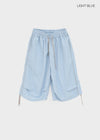 Tensing Track Nylon Capri Pants