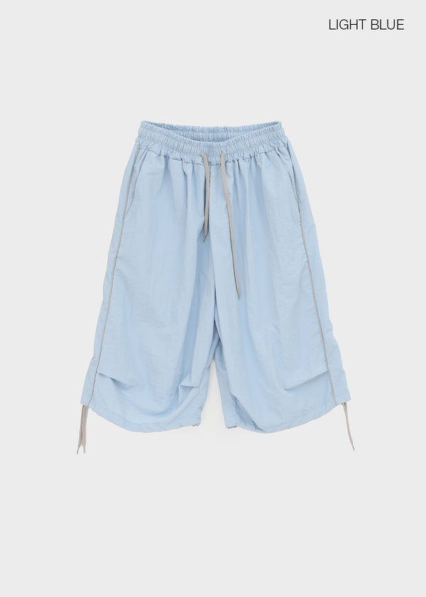 Tensing Track Nylon Capri Pants