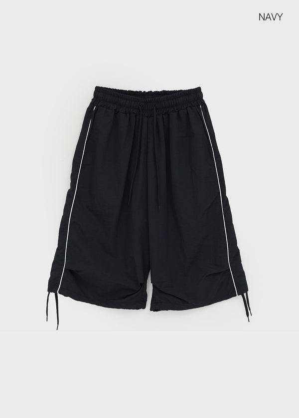 Tensing Track Nylon Capri Pants