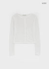 Lucien Ribbed Summer Cardigan