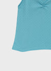 Finale Punching Shirring Sleeveless
