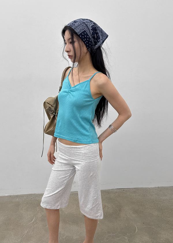 Finale Punching Shirring Sleeveless
