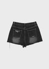 Picalin Cut Denim Shorts