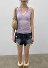Smudges Color Halter Tank Top