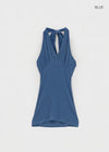 Smudges Color Halter Tank Top