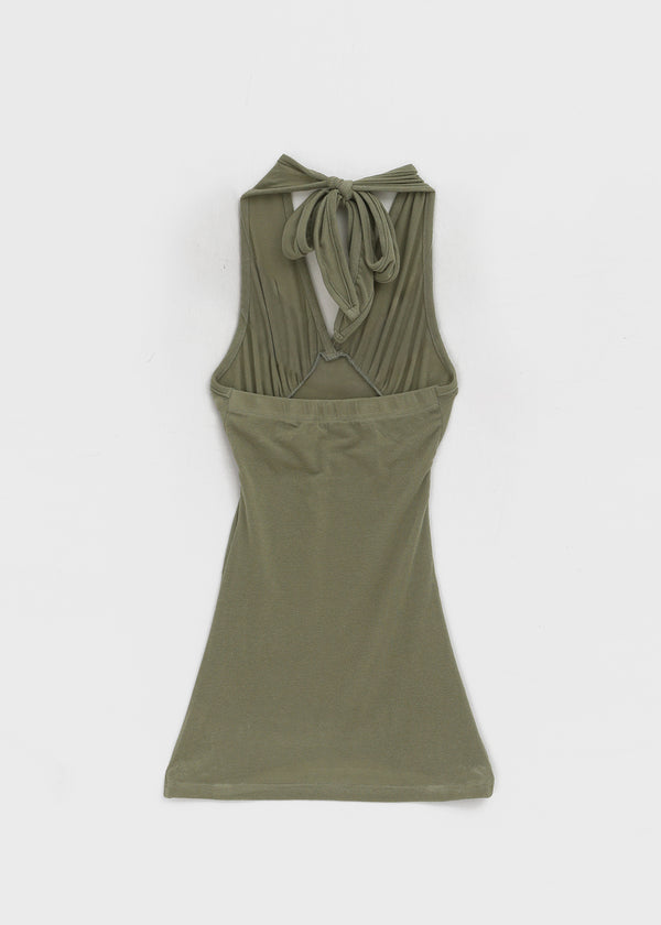 Smudges Color Halter Tank Top